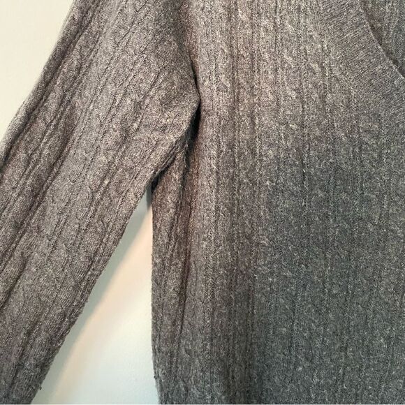 H&M L.O.G.G. Grey Sweater - XL V-Neck - Picture 3 of 5